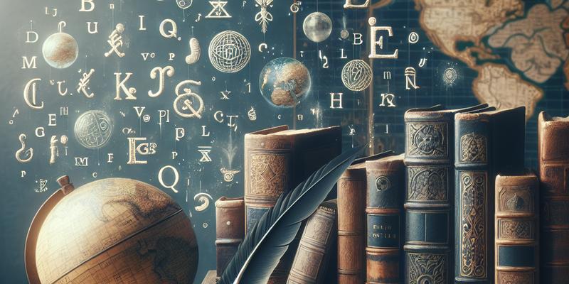 Langue et Littérature : La Richesse de l'Étude des Langages Langue et Littérature : La Richesse de l'Étude des Langages