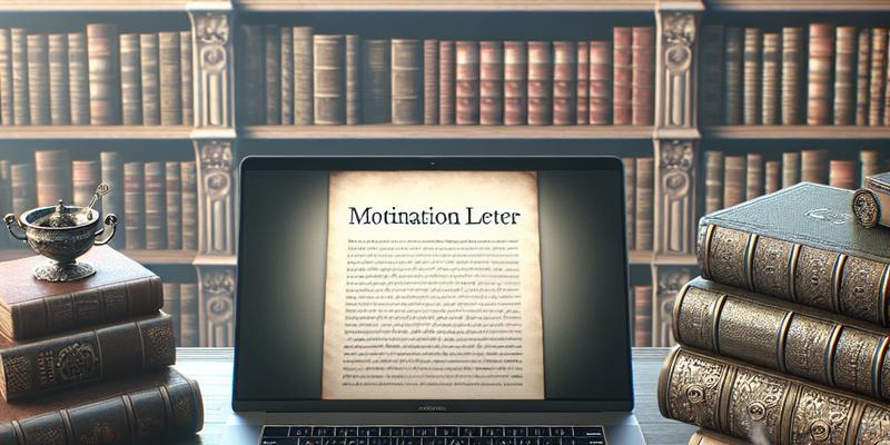 Lettre de Motivation Licence Histoire : Modèles et Astuces Lettre de Motivation Licence Histoire : Modèles et Astuces